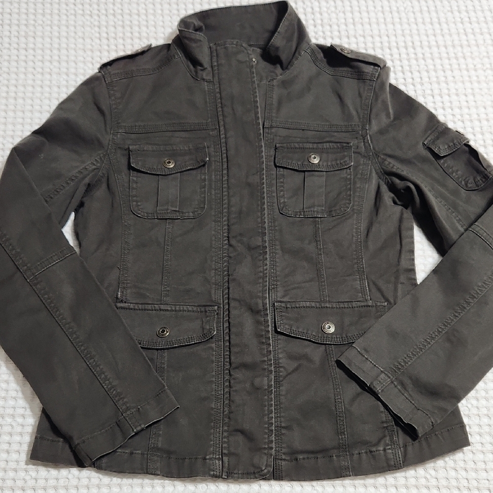 Kensie Dark Olive Outerwear